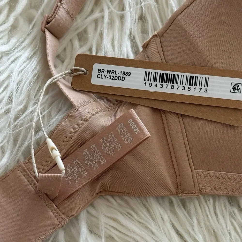 Skims Wireless Form T-shirt Bra Clay Size 32DDD - Picture 6 of 6